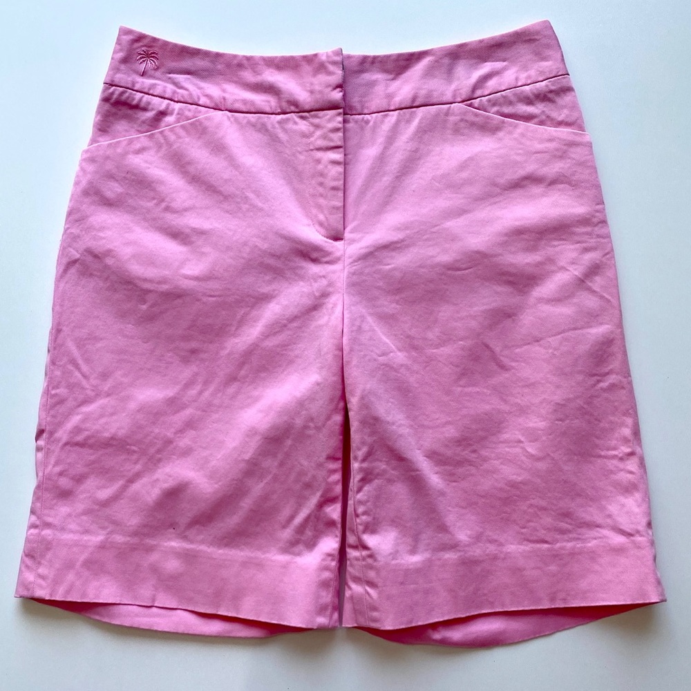 LILLY PULITZER Pink Bermuda shorts 18” long